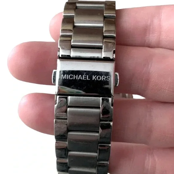 Michael Kors Silver Stainless Steel Blair MK5165 Watch - Picture 5 of 8